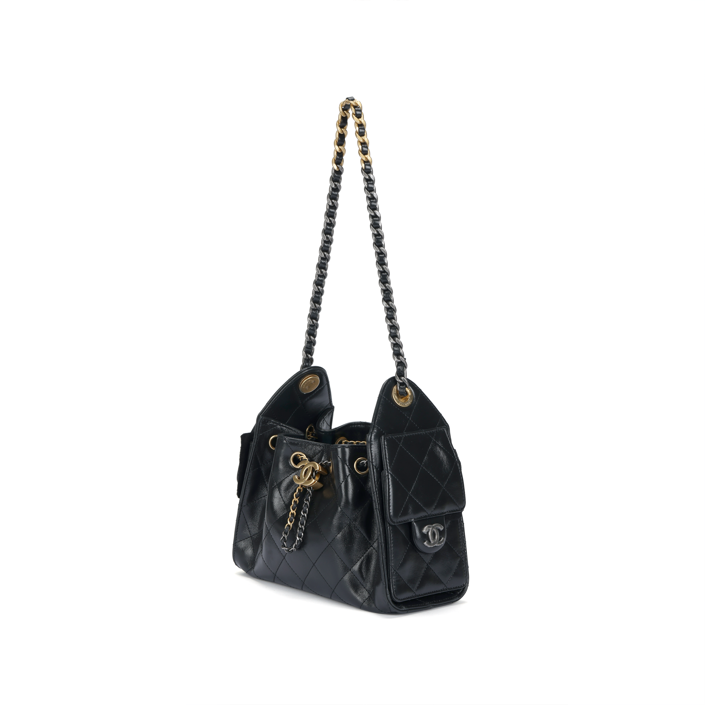 Женская сумка Chanel 25Bag 26C (черная) — фото 2
