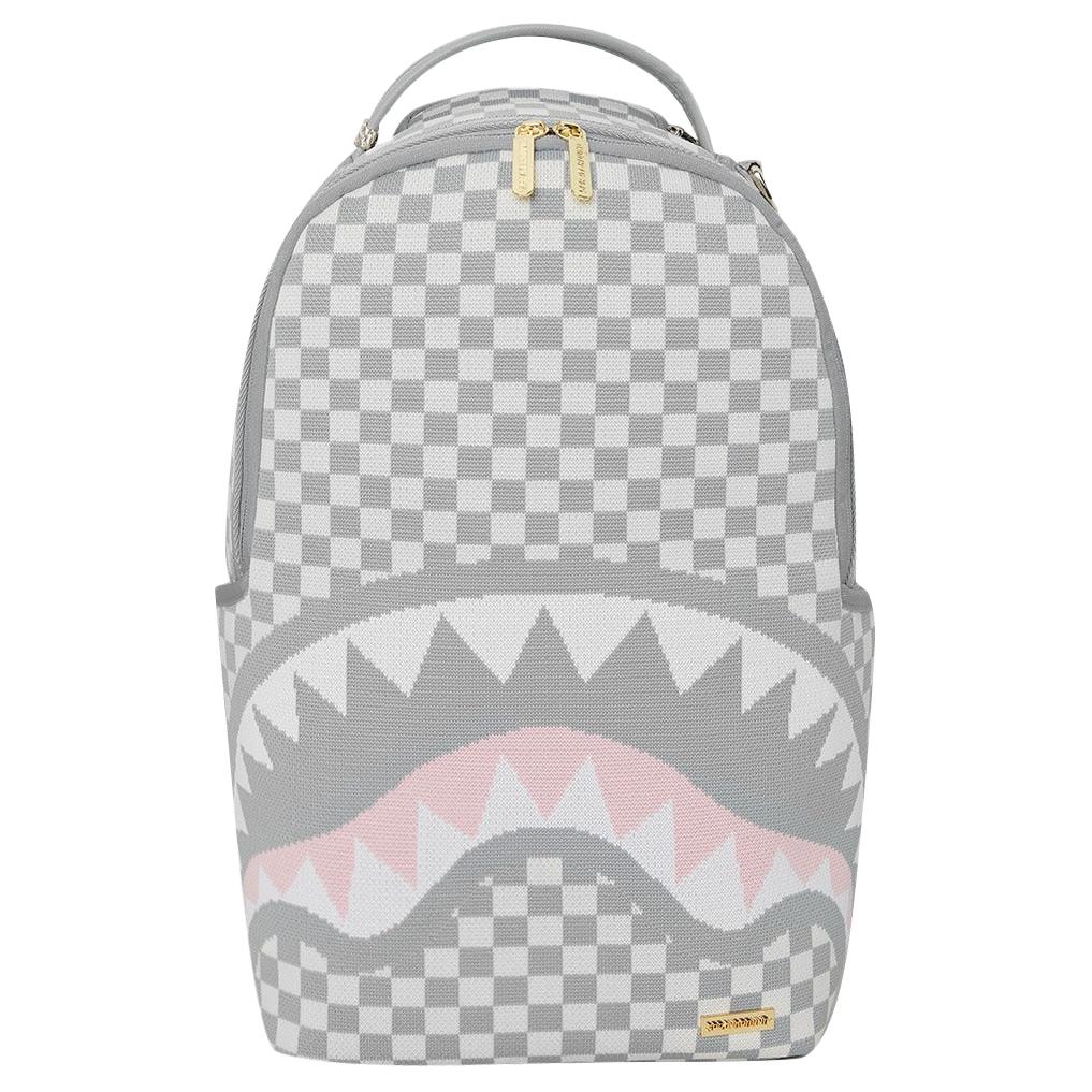 Рюкзак SPRAYGROUND (серо-белый)