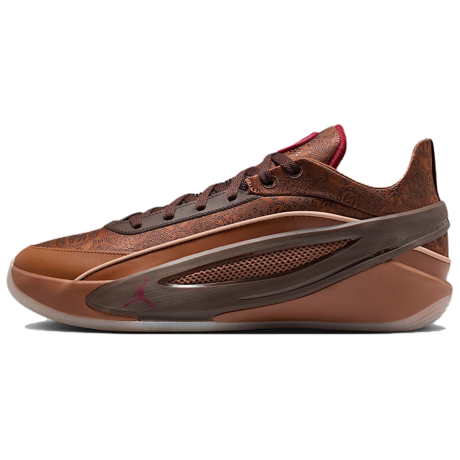 Мужские кроссовки Jordan LUKA 5 (коричневые)