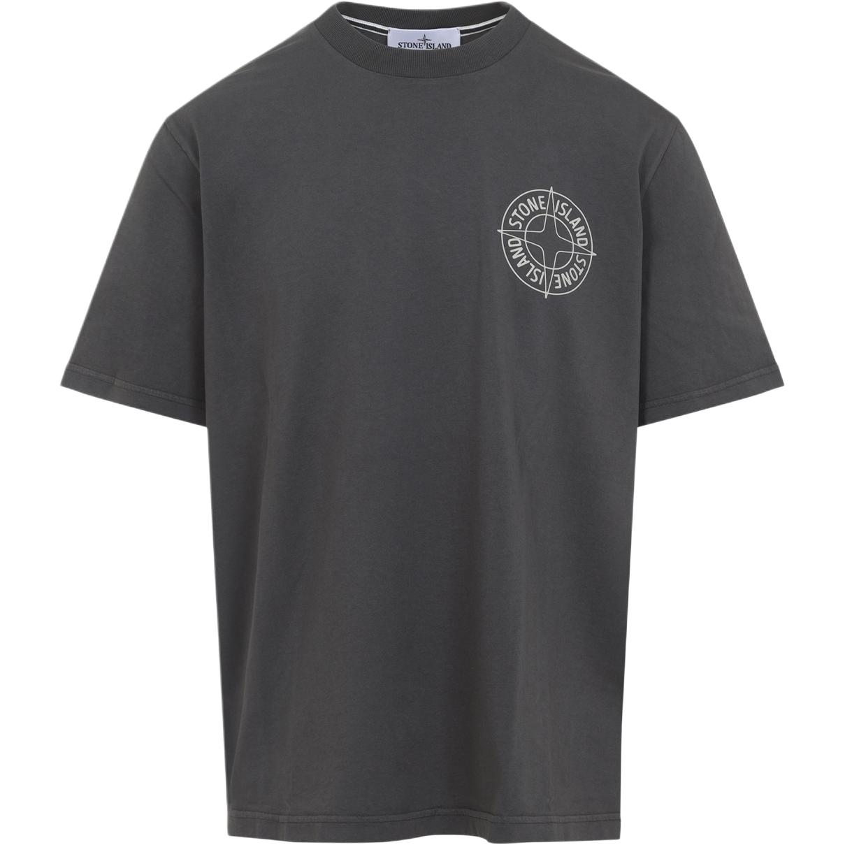 Мужская футболка Stone Island T-Shirt (черная)