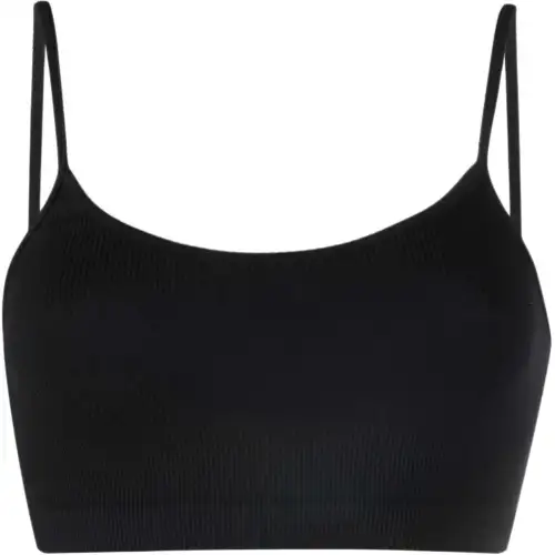 Balenciaga Camisoles Women's Black Moderate Halter Neck