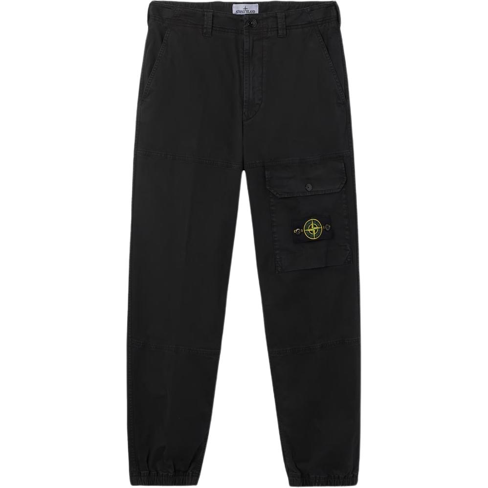 Мужские штаны STONE ISLAND (черные)