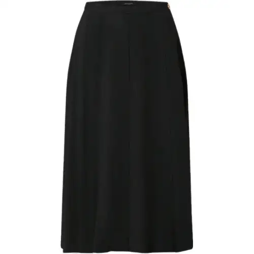 LOUIS VUITTON Casual Long Skirts Women's Black Moderate Mid Length Other