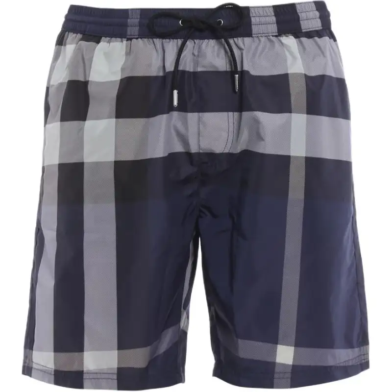 Burberry Beach Shorts Men's Blue
