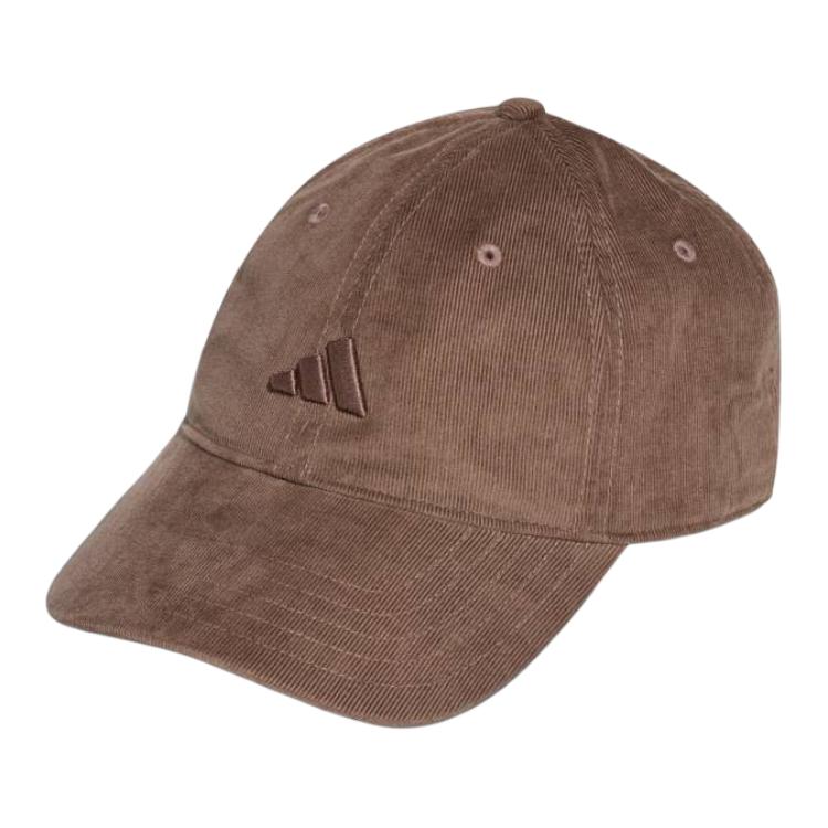 Женская кепка adidas Корд (коричневая)