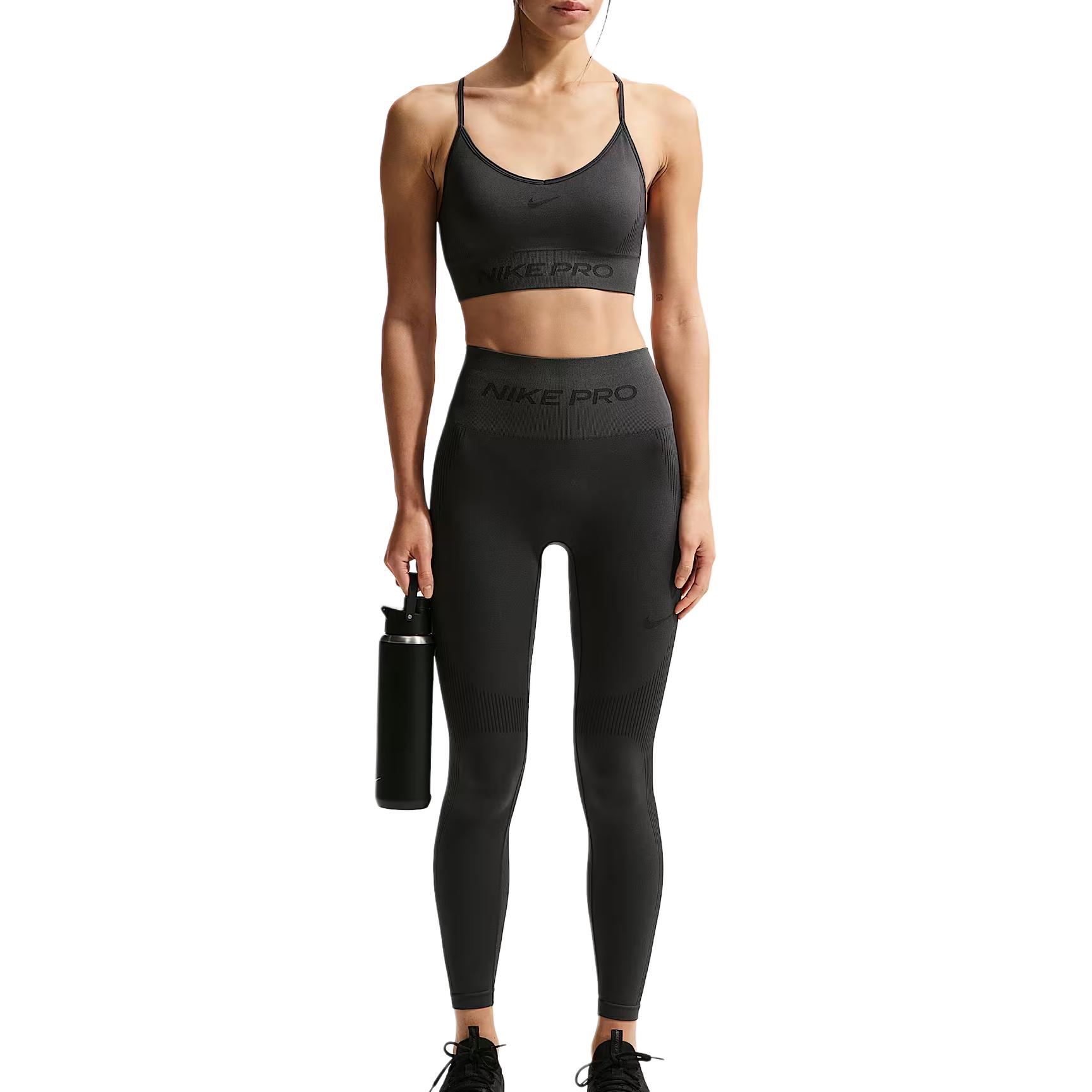 Женский спортивный топ Nike Pro (черный)