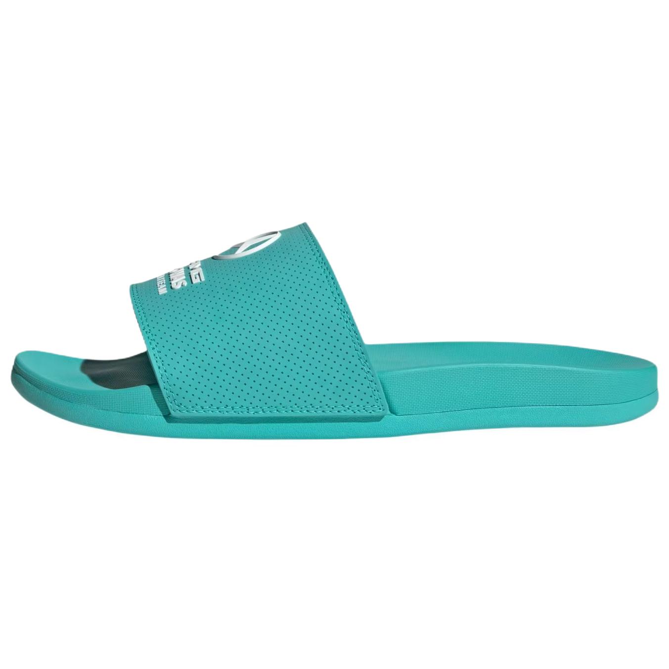 Шлепанцы adidas Adilette Comfort AMG PETRONAS FORMULA 1 TEAM MER (зеленые)