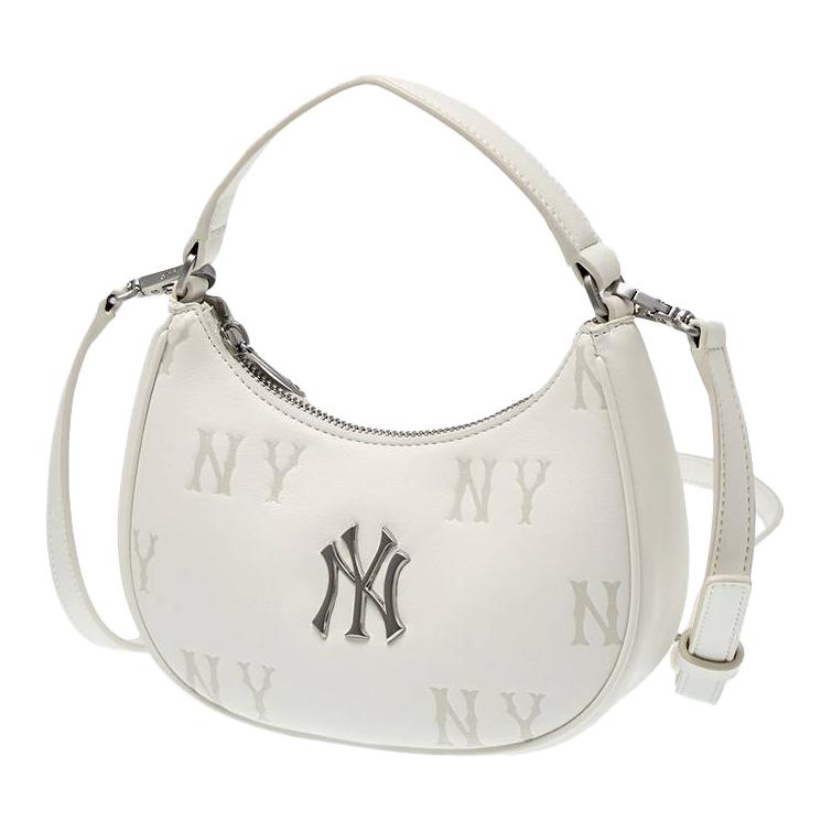 Женская сумка MLB MONOGRAM (белая)
