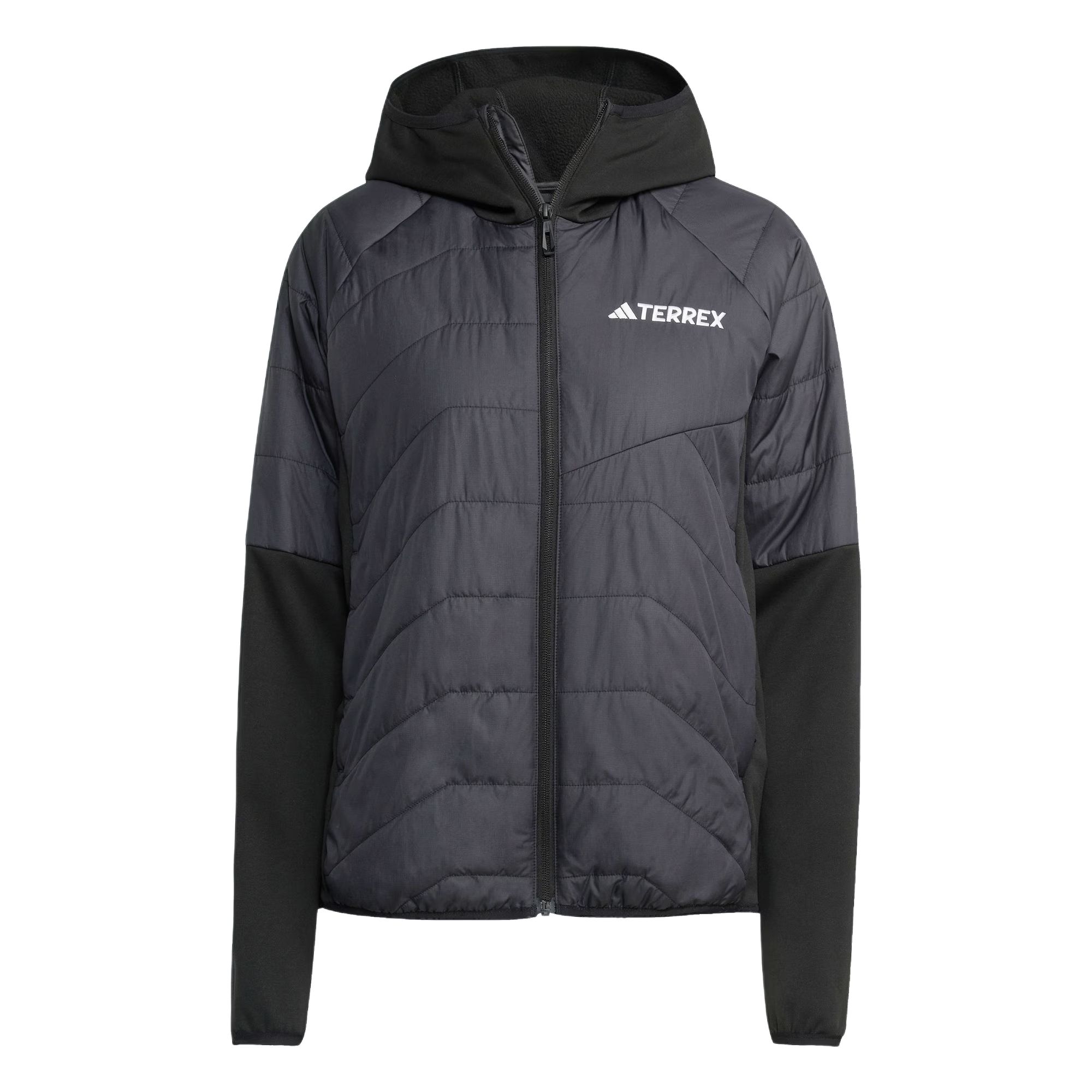 Женская куртка adidas Terrex MULTI HYBRID HOODED JACKET (черная)