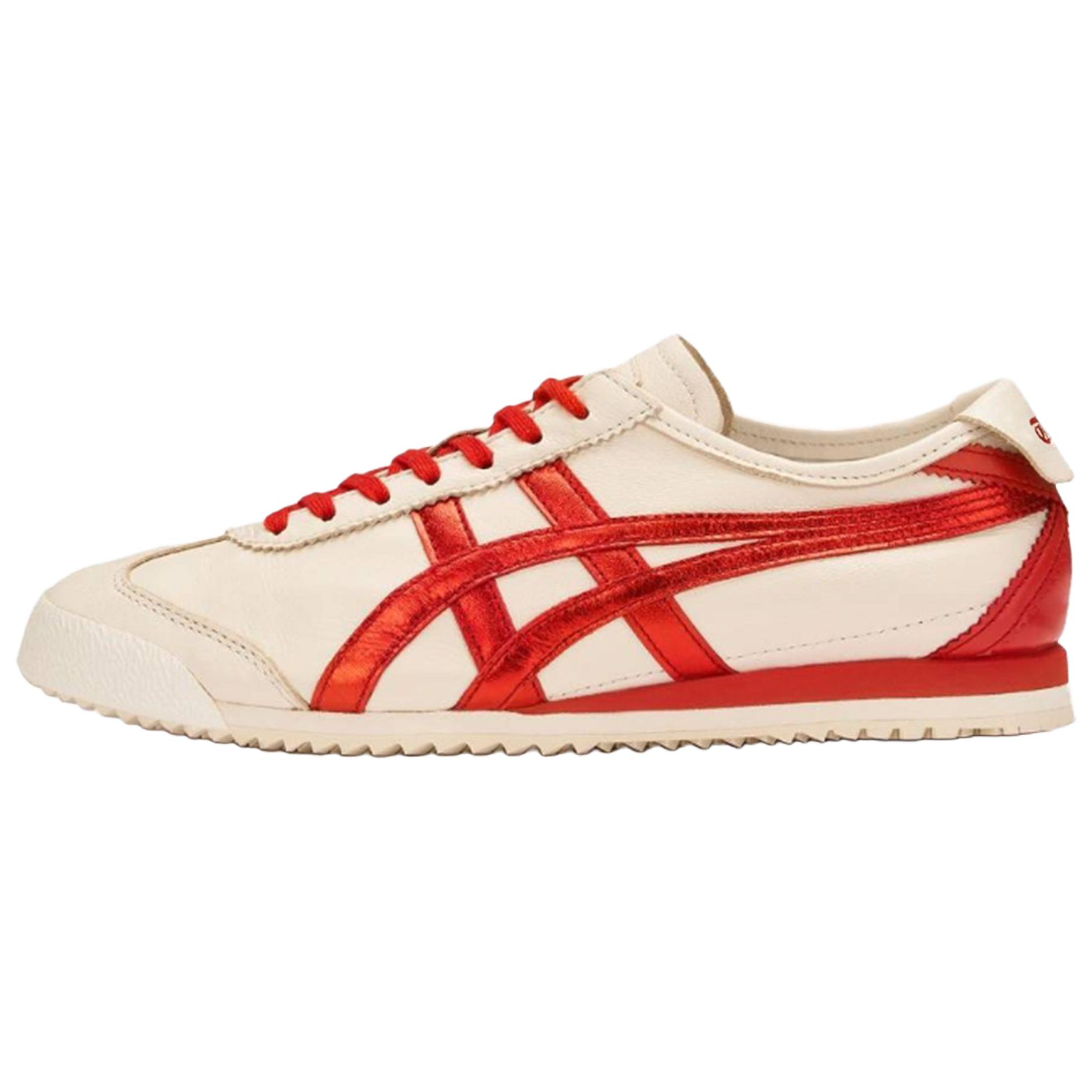 Кеды Onitsuka Tiger MEXICO 66 NM (бежево-красные)