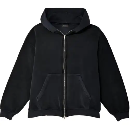 Balenciaga Inside Out Zip Up Hoodie