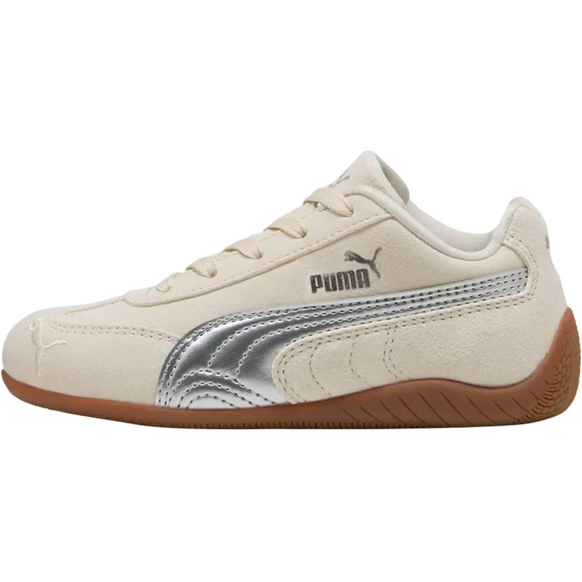 Кеды PUMA speedcat 'Metallic Pack - Alpine Snow Silver' (бежевые)