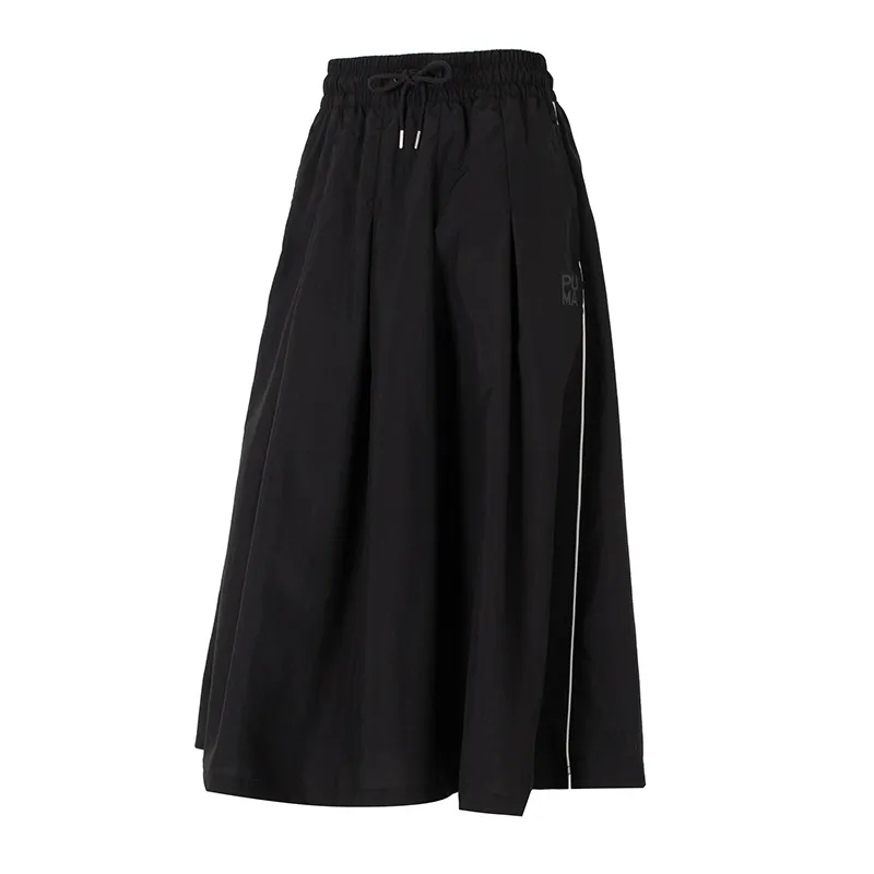 PUMA Casual Long Skirt Women's Black