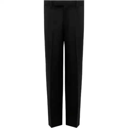 PRADA Casual Pants Men's Black Moderate Straight Fit Pants