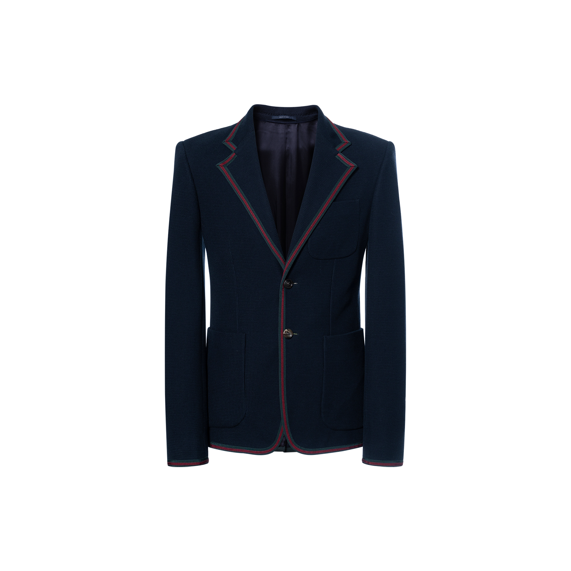 GUCCI Web Detailed Jersey Jacket
