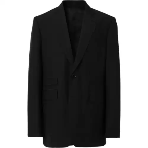 Burberry FW22 Business Suit Coat Men's Black