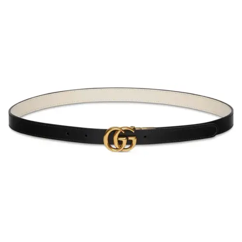 GUCCI Gg Marmont Reversible Thin Belt