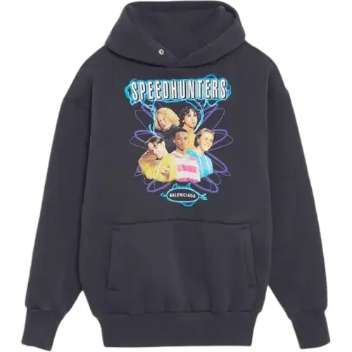 Balenciaga SS22 Sweatshirt Women's Blue