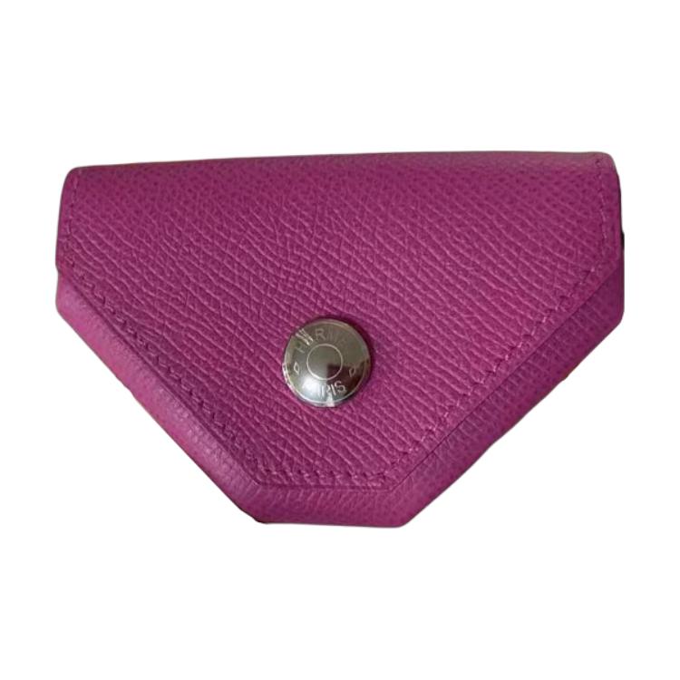 Женский кошелек Hermes (розовый)