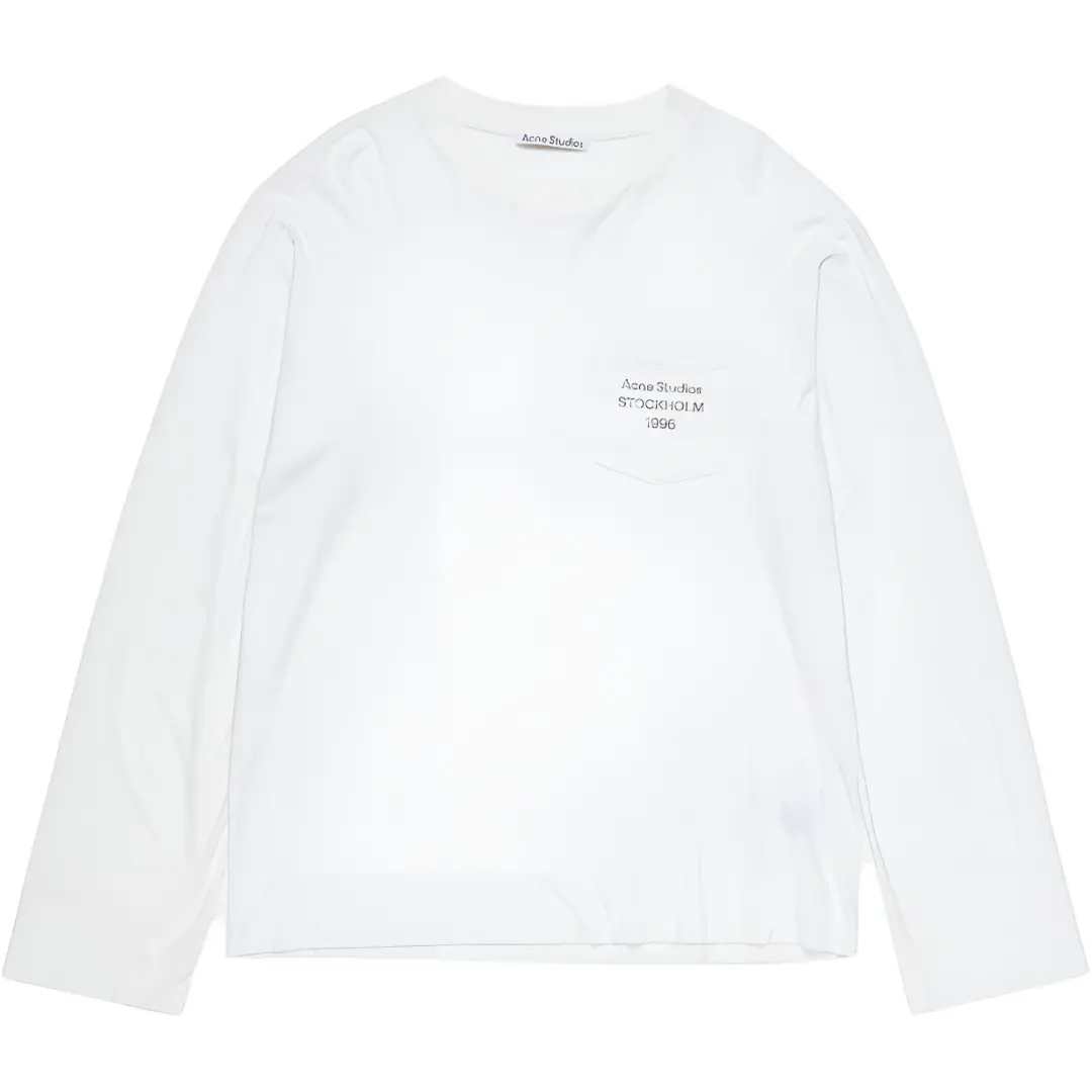 Acne Studios SS26 T Shirt Avec Logo Coupe Décontractée T Shirt Unisex