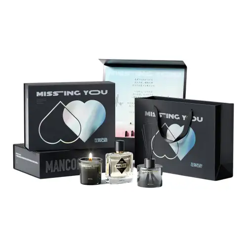 Perfumed gift box, perfume with a light fragrance, wooden set, natural and permanent formula, woody notes, Birthday gift
