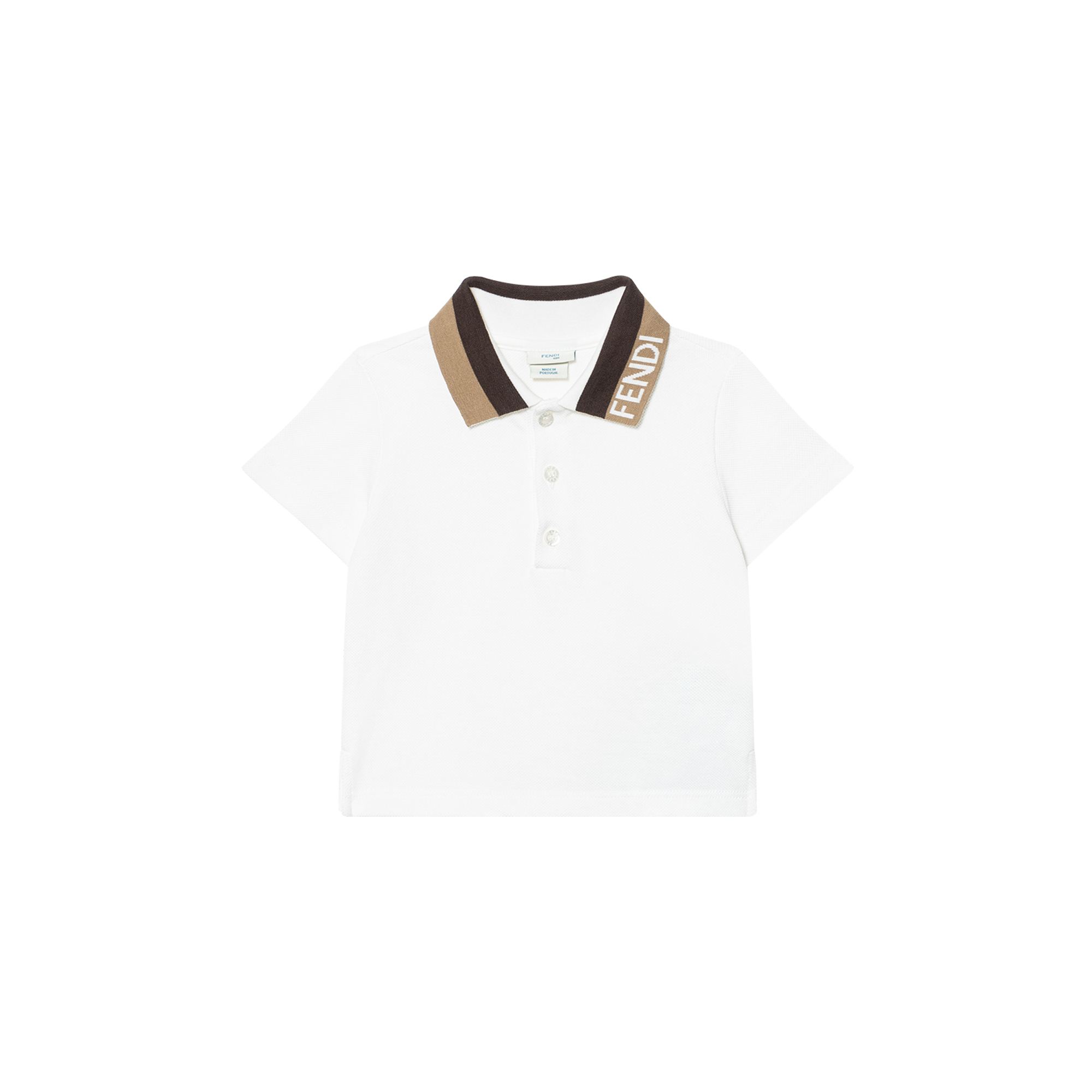 Футболка Fendi Logo (белая)