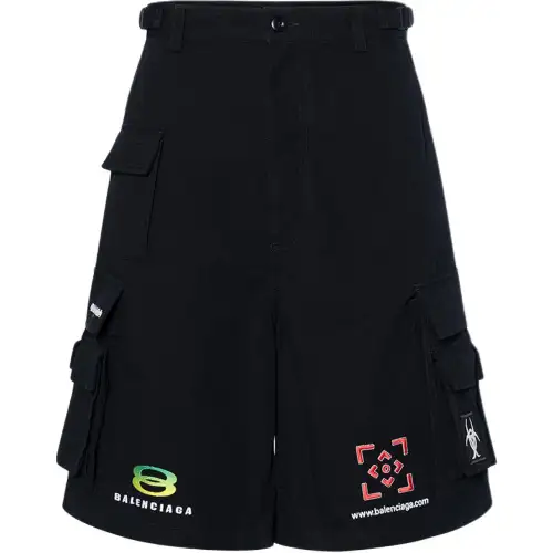 Balenciaga Casual Shorts Regular Fit Men's