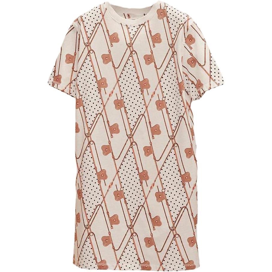 Женское платье Hermes (белое)