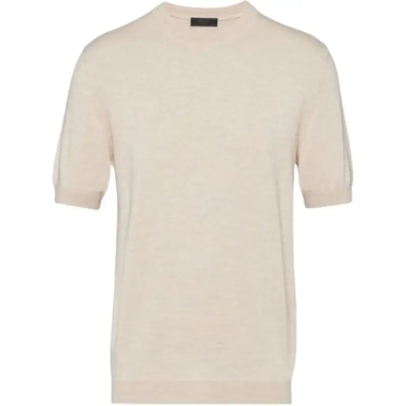 PRADA FW23 Cashmere Sweater Men's Beige