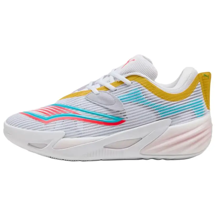 PUMA ALL PRO NITRO 2 Basketball Shoes Unisex White