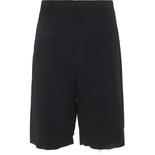 Balenciaga Frayed Hem Shorts