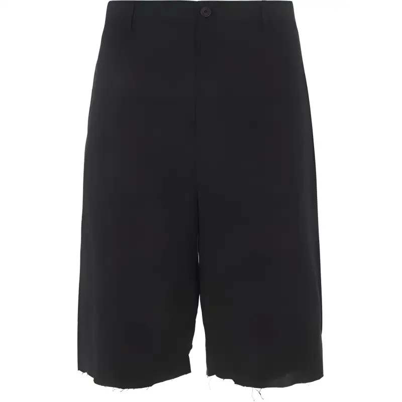 Balenciaga Frayed Hem Shorts