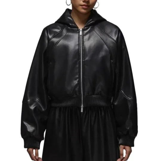 Jordan Flight Women's Faux Leather Jacket