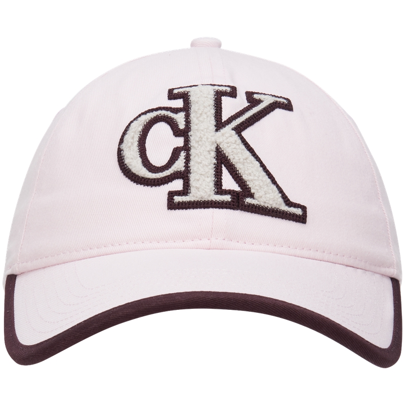 Бейсболка CALVIN KLEIN с вышивкой (розовая)