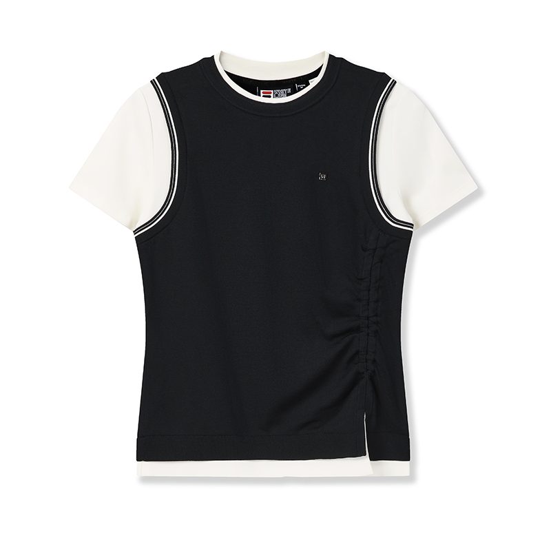 Женская футболка Fila FILA WHITE T (бело-синяя)