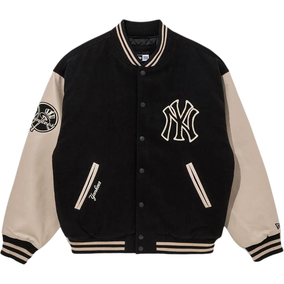Куртка New Era NY Yankees Varsity Jacket (черная)