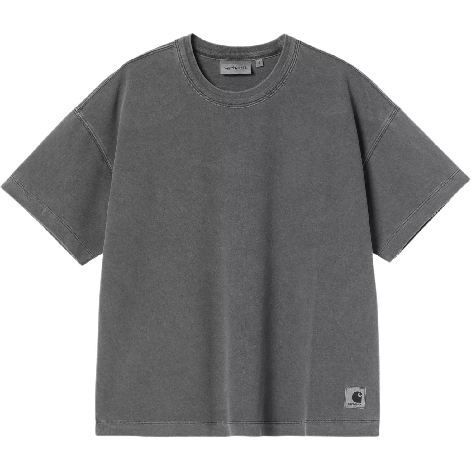 Женская футболка Carhartt WIP SS26 W' S/S Torion T-Shirt T (серая)