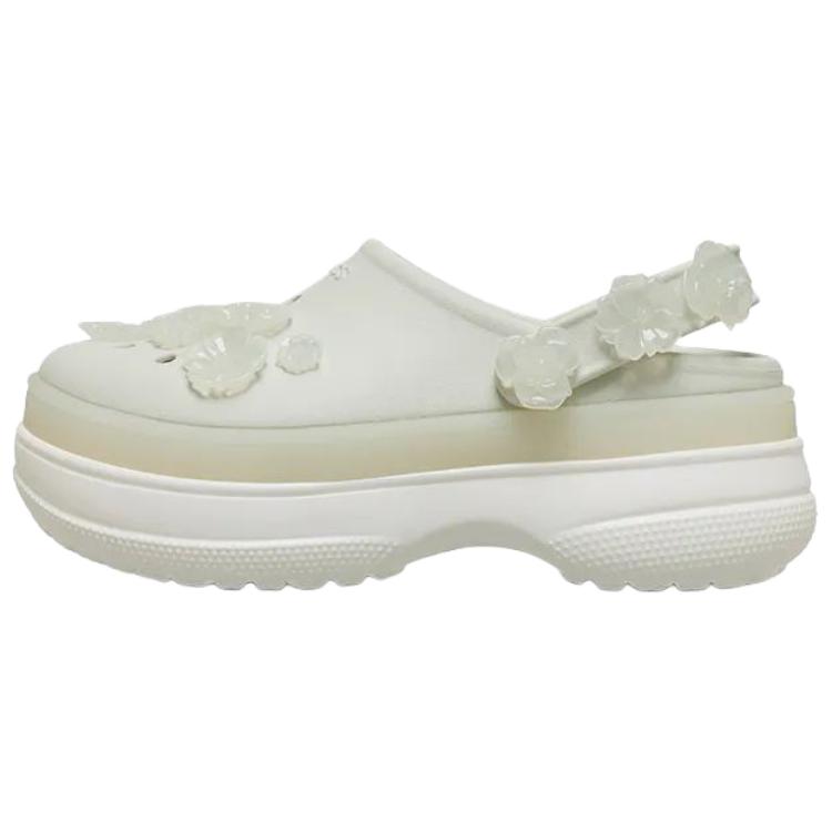 Женские сабо Crocs (бежевые)