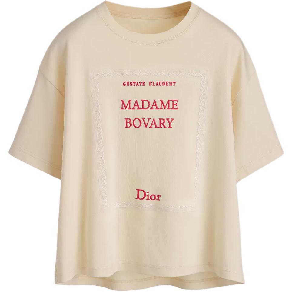 Женская футболка Dior (белая)