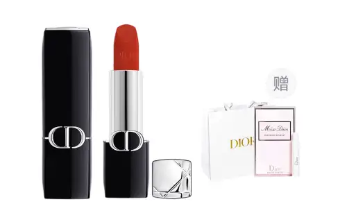 DIOR Lipstick, matte smooth perfume sample, high-quality style, 3.5g, 1 ml