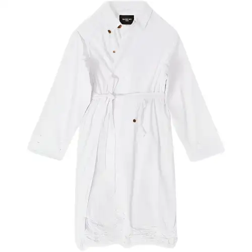 Balenciaga FW22 Coat Regular Fit Women's White