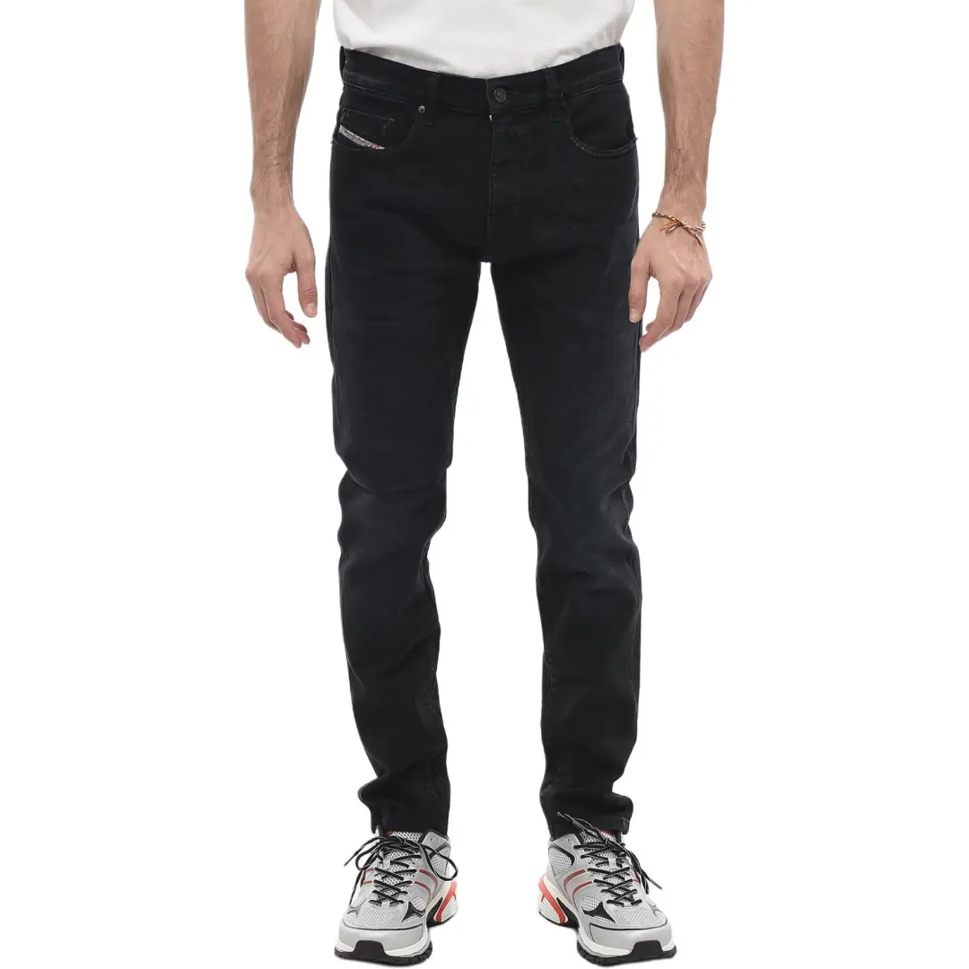 DIESEL Jeans Men's Black Moderate Slim Fit Pants