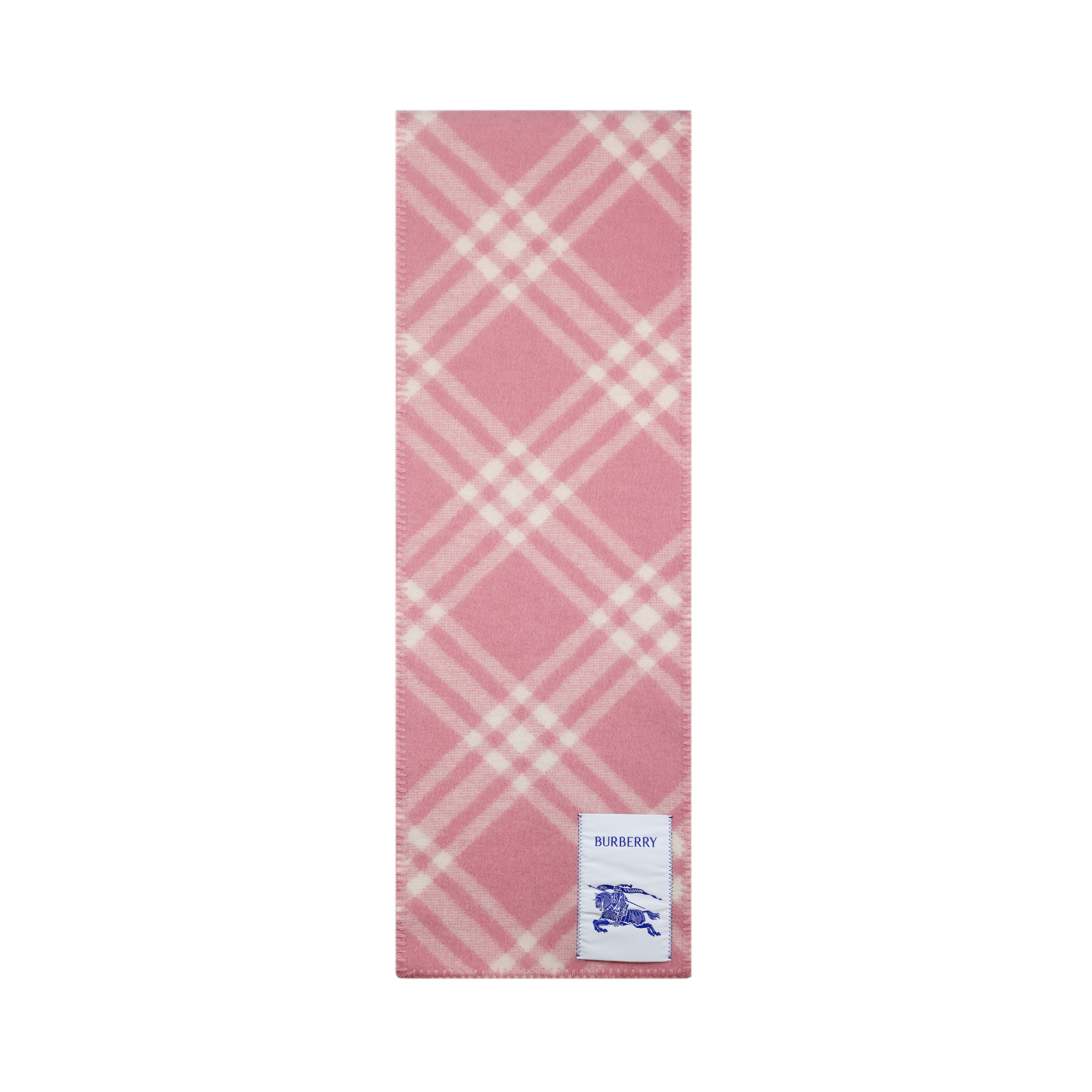 Женский шарф Burberry (розовый)