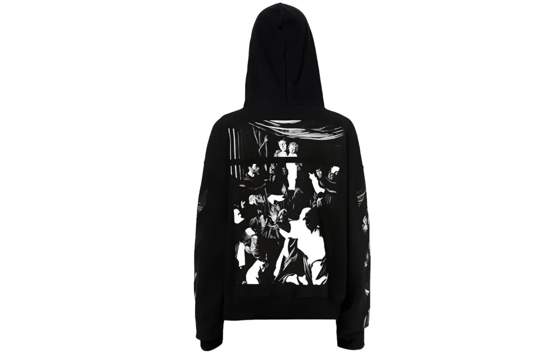 OFF WHITE Caravaggio Square Over Hoodie