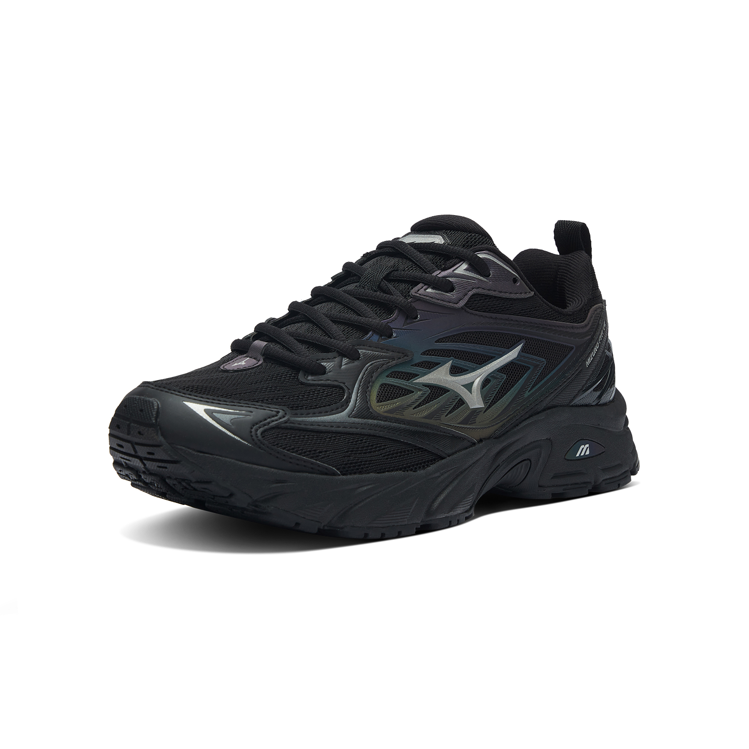 Mizuno FIYI V2 Textile, Synthetic Leather Low top Running Shoes Unisex Black