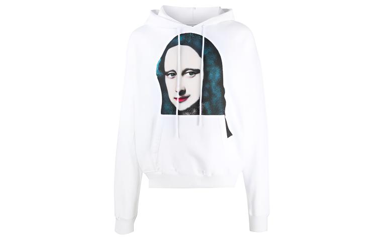 Off Mona Lisa Oversized Hoodie