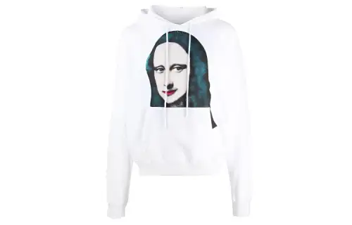 Off Mona Lisa Oversized Hoodie