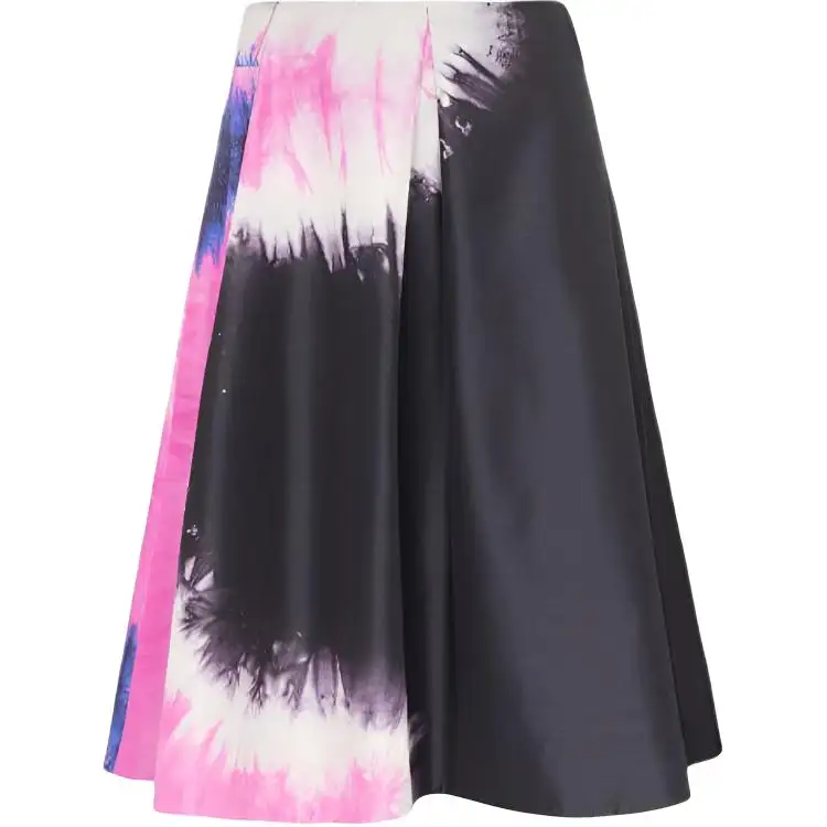 PRADA Casual Long Skirts Women's Multicolor Moderate Mid Length A Line Skirt