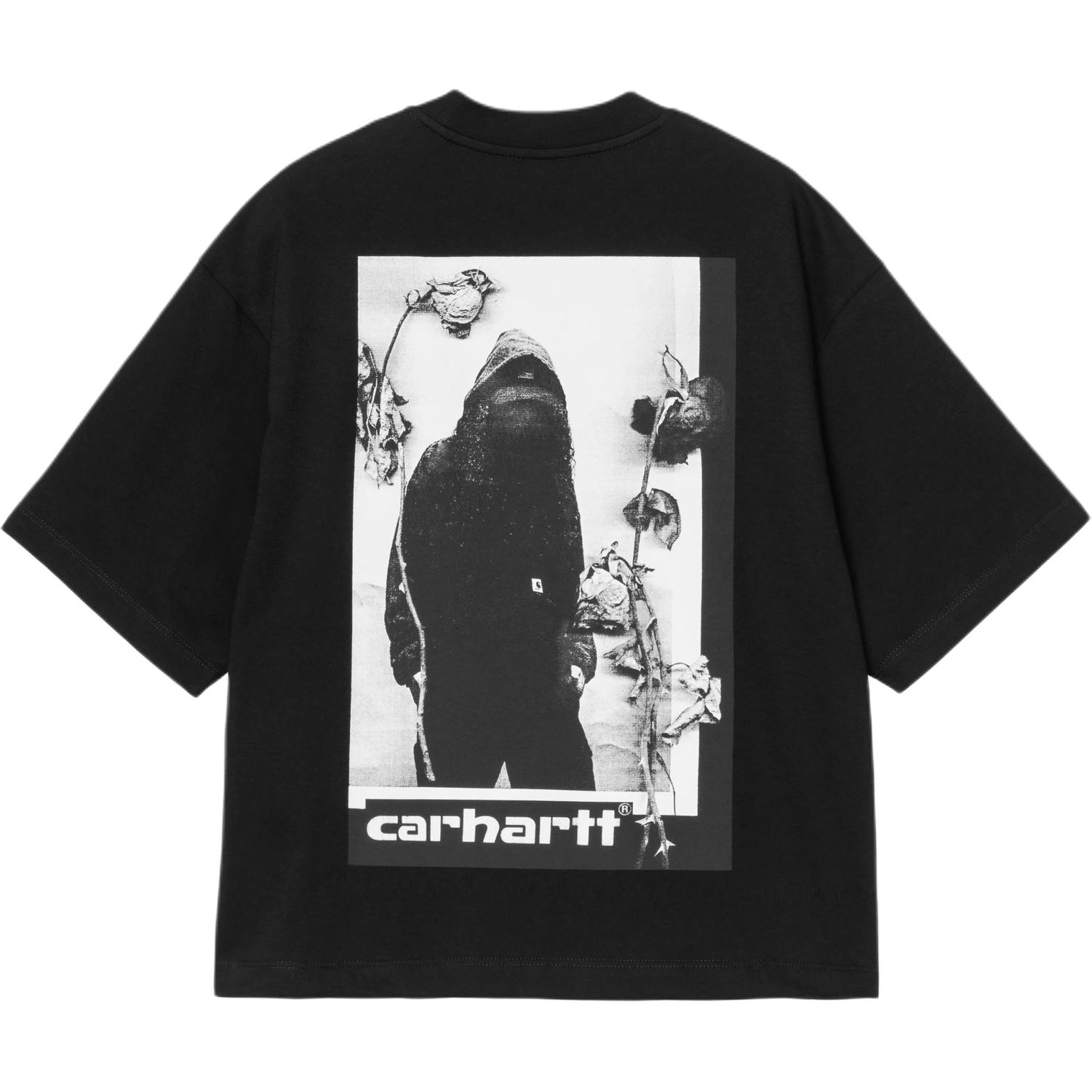 Женская футболка Carhartt WIP с принтом (белая)