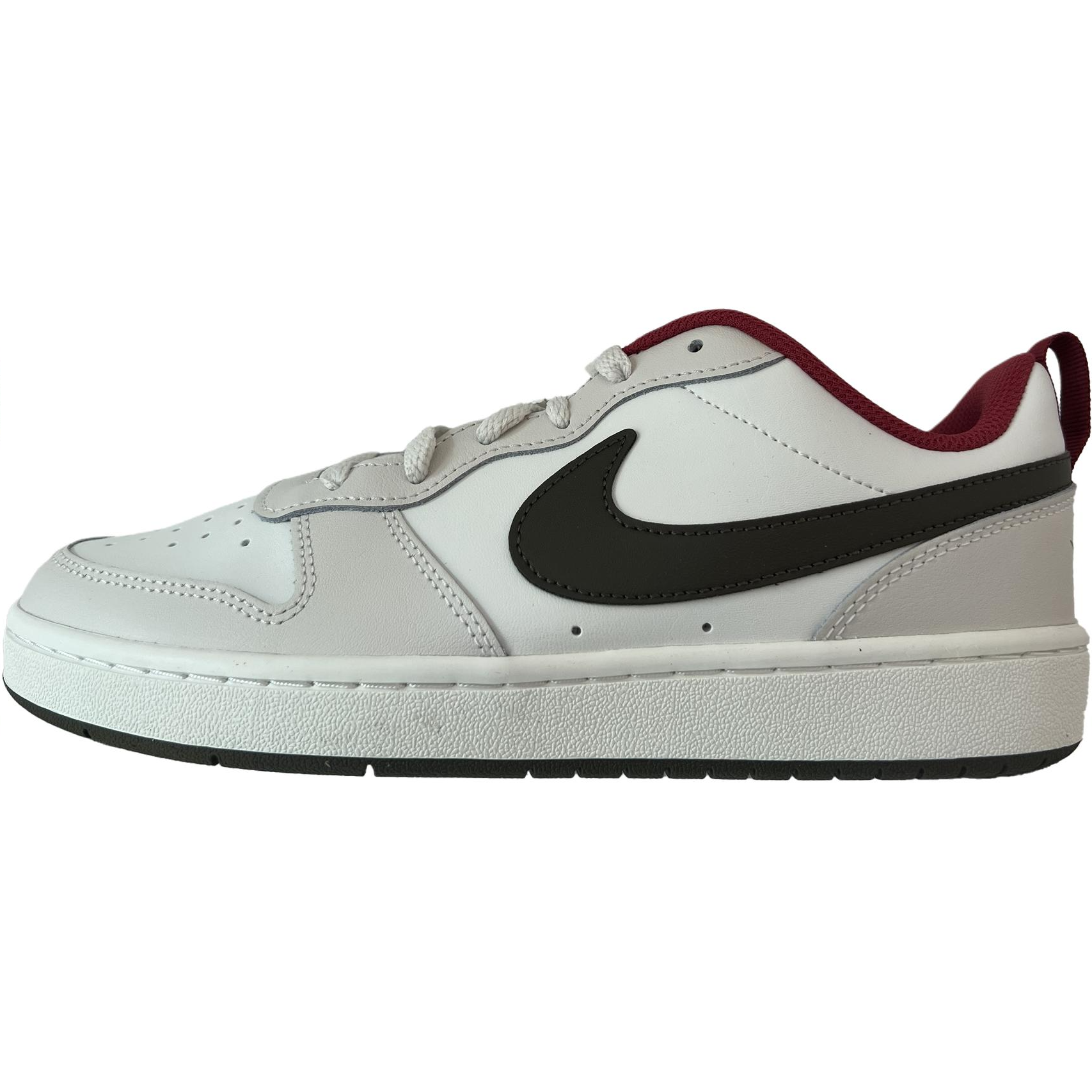 Детские кеды Nike Court Borough LOW 2 (бело-серо-черный)